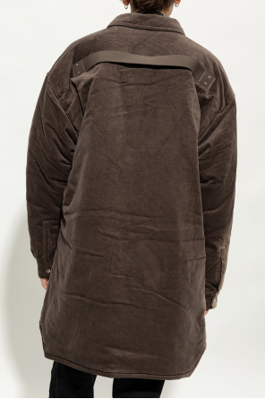 Men's Clothing | Rick Owens DRKSHDW Corduroy Rise jacket | Carbon